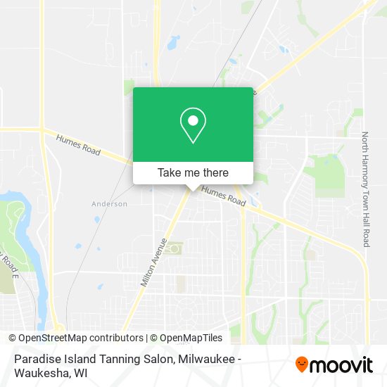 Mapa de Paradise Island Tanning Salon