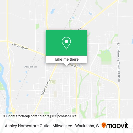 Ashley Homestore Outlet map