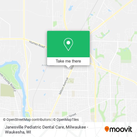 Janesville Pediatric Dental Care map