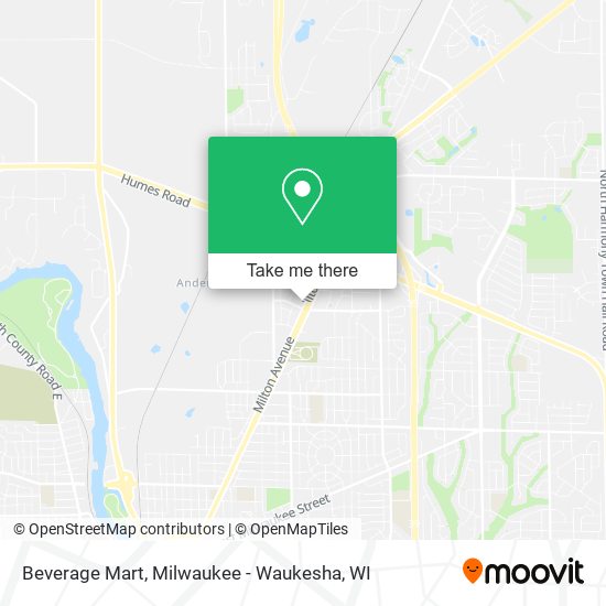 Beverage Mart map