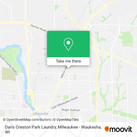 Dan's Creston Park Laundry map