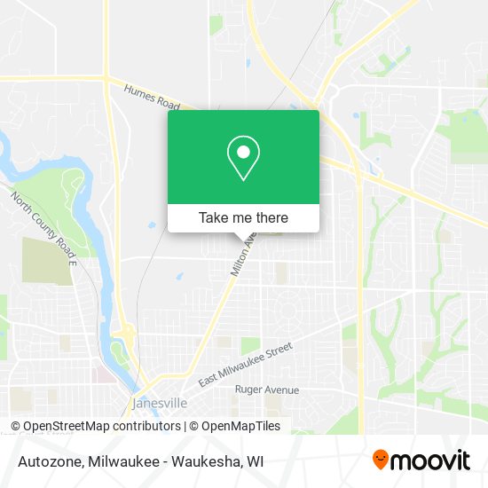 Autozone map