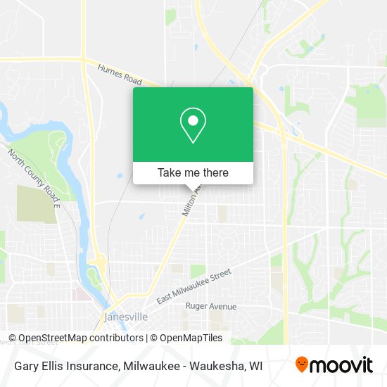 Gary Ellis Insurance map