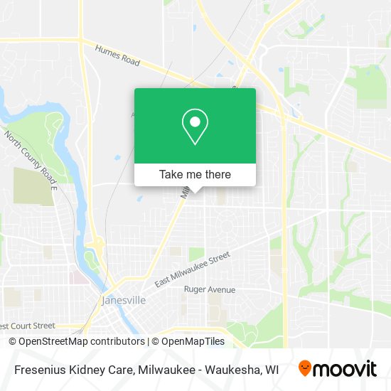 Fresenius Kidney Care map