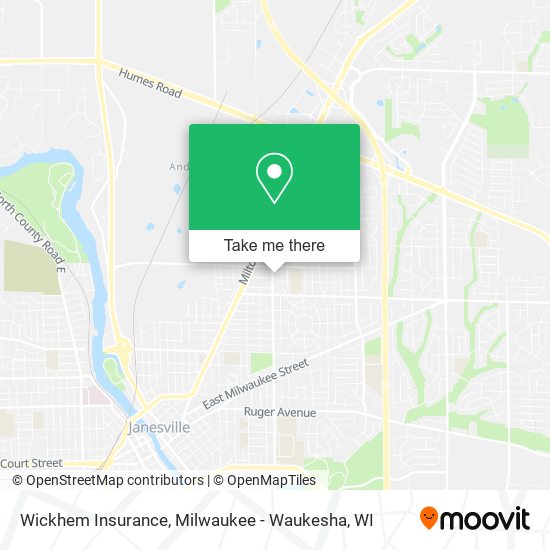 Wickhem Insurance map