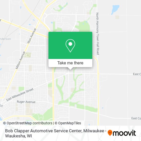 Bob Clapper Automotive Service Center map