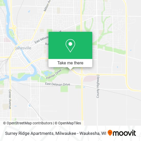 Surrey Ridge Apartments map