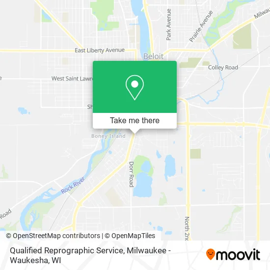 Mapa de Qualified Reprographic Service