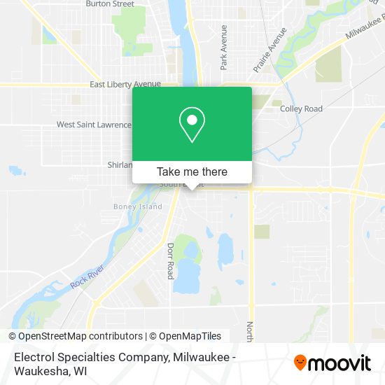 Electrol Specialties Company map