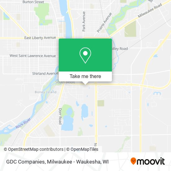 GDC Companies map