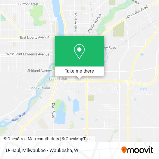 Mapa de U-Haul