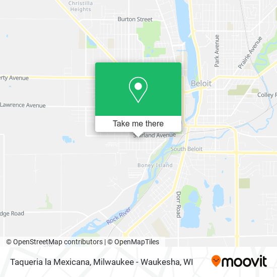 Taqueria la Mexicana map