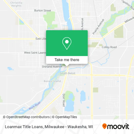 Mapa de Loanmax Title Loans