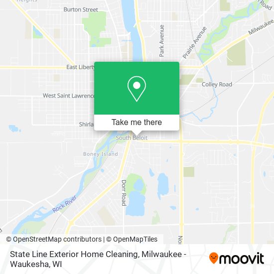 Mapa de State Line Exterior Home Cleaning