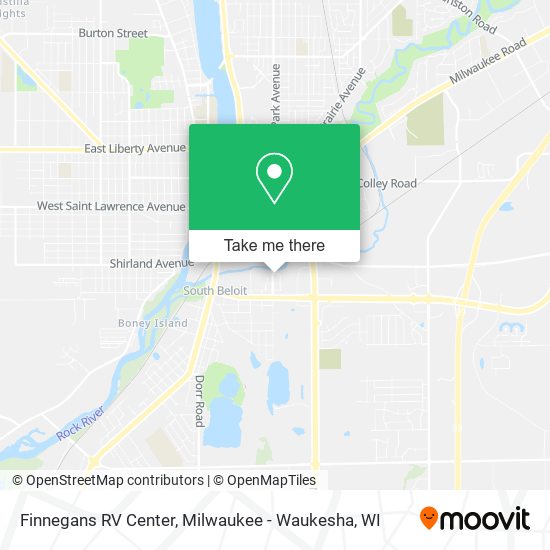 Finnegans RV Center map