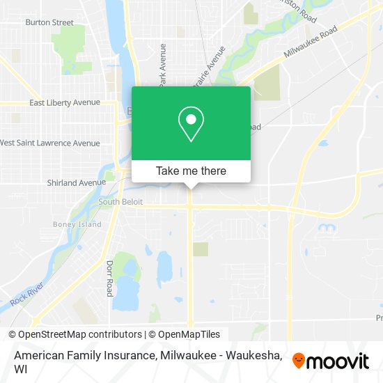 American Family Insurance map