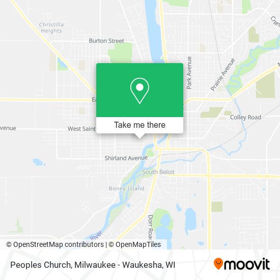 Mapa de Peoples Church