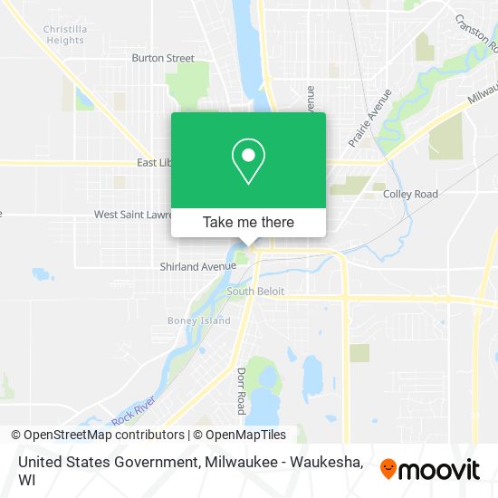 United States Government map
