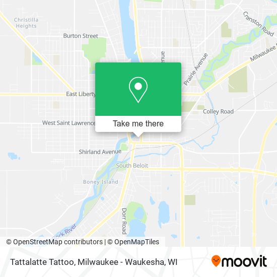 Tattalatte Tattoo map