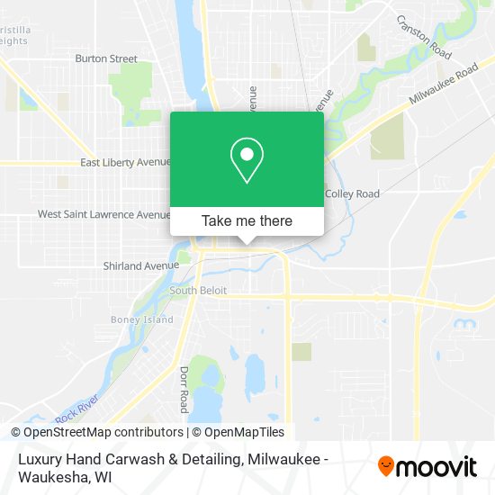 Luxury Hand Carwash & Detailing map