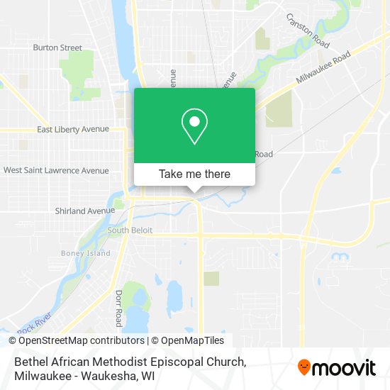 Bethel African Methodist Episcopal Church map