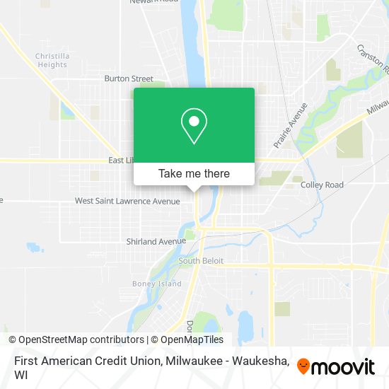 Mapa de First American Credit Union