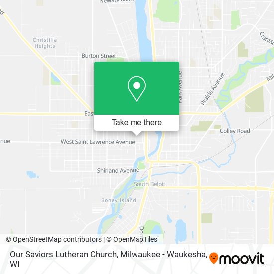 Mapa de Our Saviors Lutheran Church