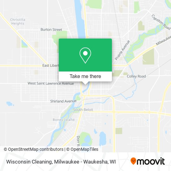 Mapa de Wisconsin Cleaning