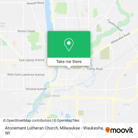 Mapa de Atonement Lutheran Church