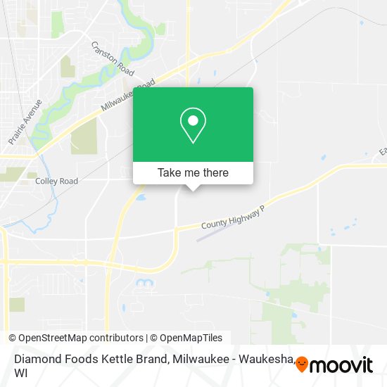Mapa de Diamond Foods Kettle Brand