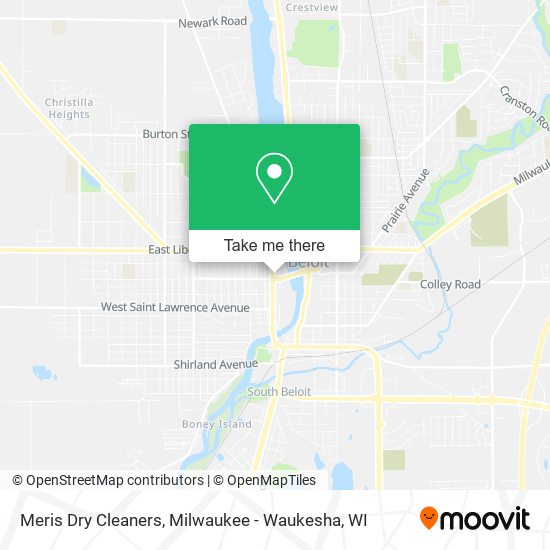 Meris Dry Cleaners map