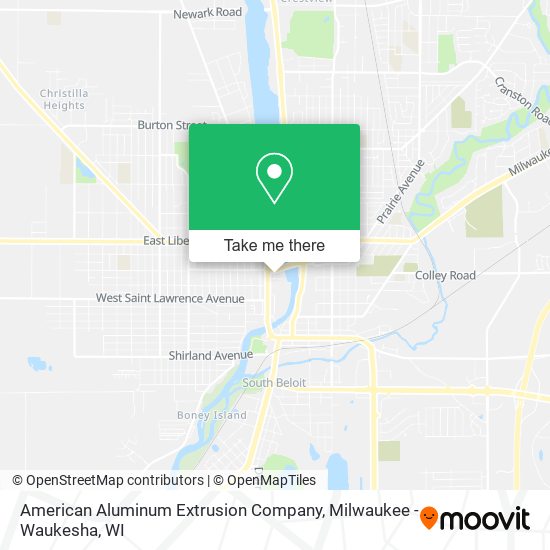 Mapa de American Aluminum Extrusion Company