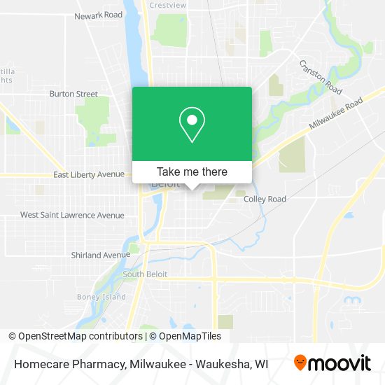 Homecare Pharmacy map