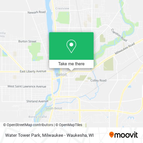 Mapa de Water Tower Park