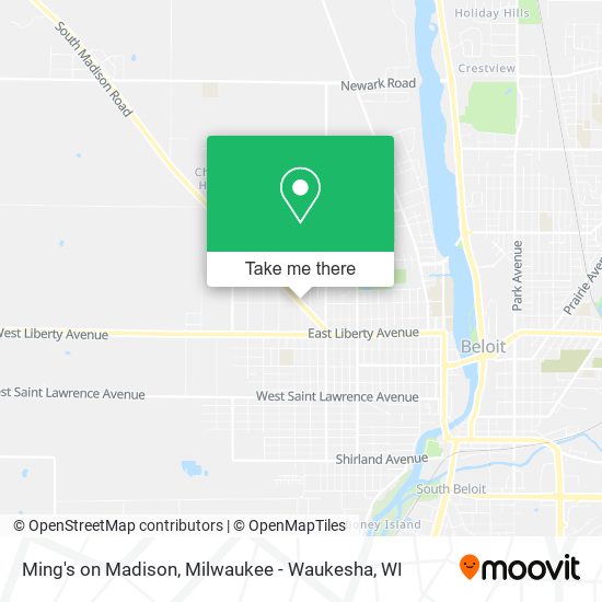 Mapa de Ming's on Madison