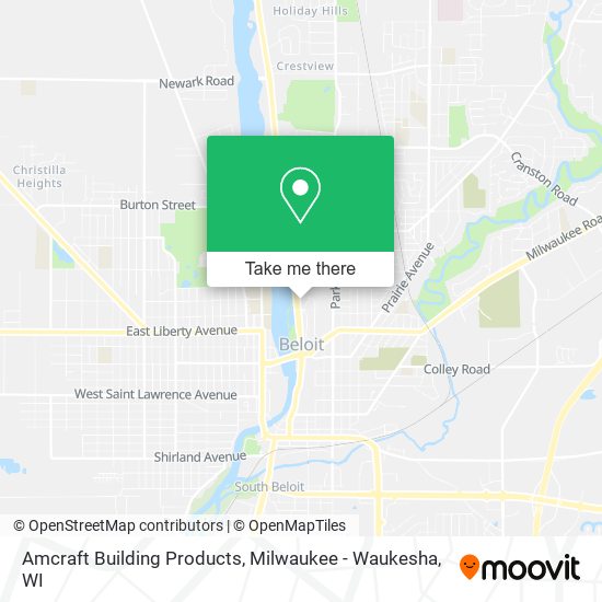 Amcraft Building Products map