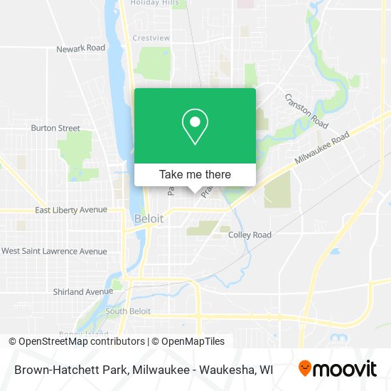 Brown-Hatchett Park map