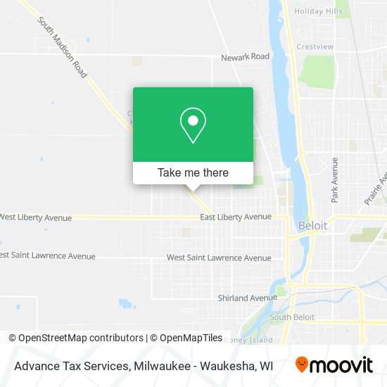 Advance Tax Services map
