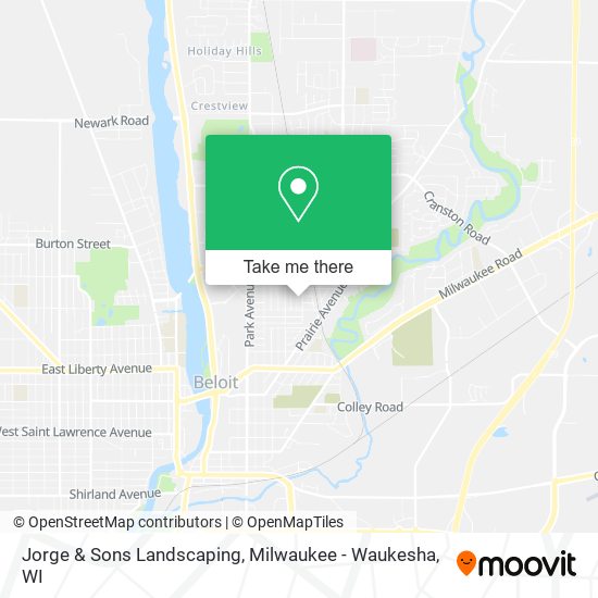 Jorge & Sons Landscaping map