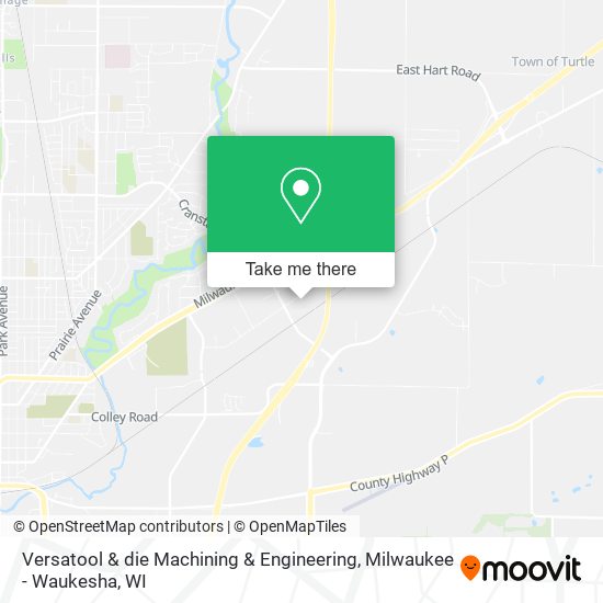 Mapa de Versatool & die Machining & Engineering