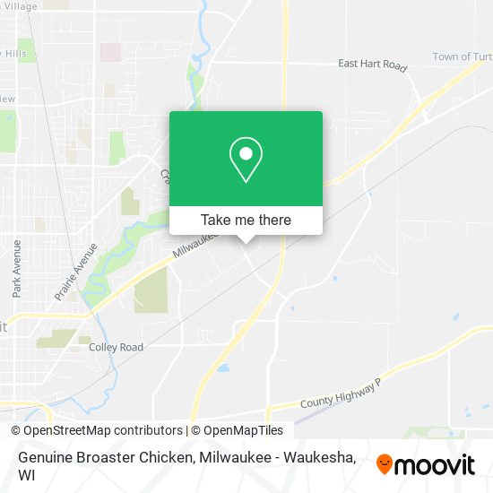 Mapa de Genuine Broaster Chicken