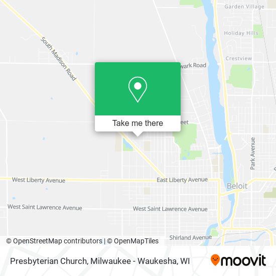 Mapa de Presbyterian Church