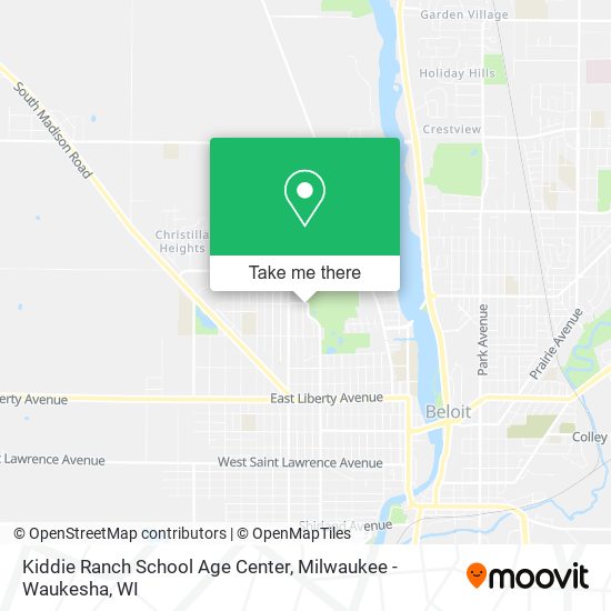 Mapa de Kiddie Ranch School Age Center