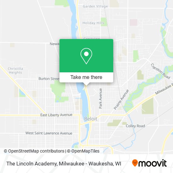 Mapa de The Lincoln Academy