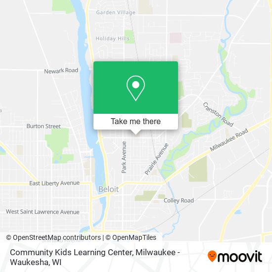 Community Kids Learning Center map