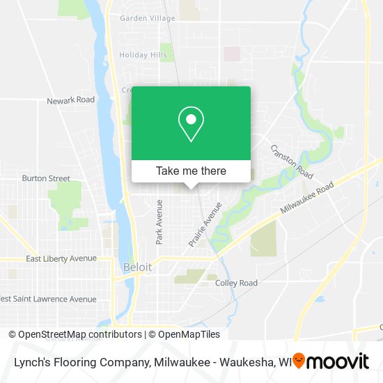 Lynch's Flooring Company map