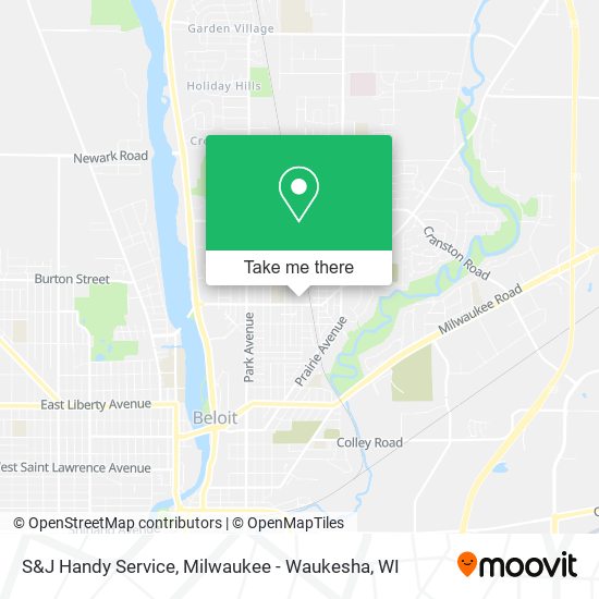Mapa de S&J Handy Service