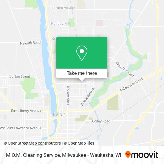 Mapa de M.O.M. Cleaning Service