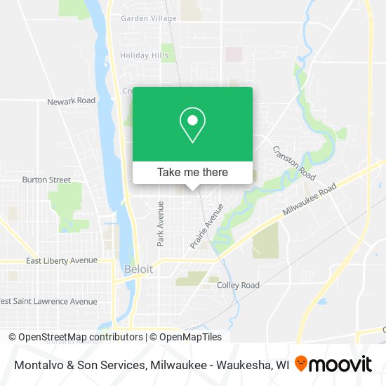 Montalvo & Son Services map