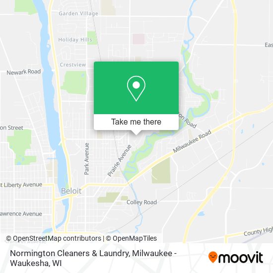 Mapa de Normington Cleaners & Laundry